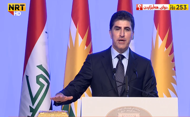 نيجيرفان بارزاني يؤدي اليمين الدستورية رئيسا لاقليم كردستان