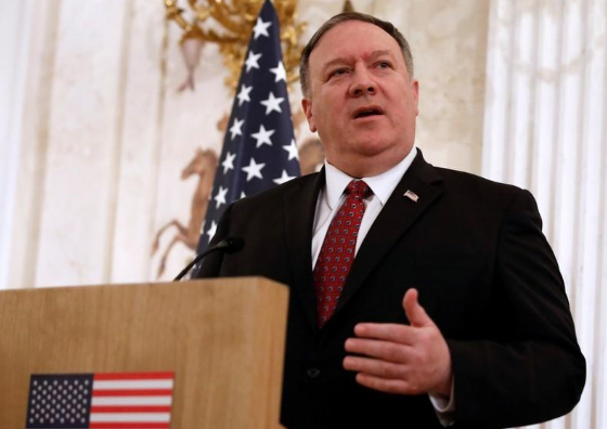 بومبيو يدعو إلى عهد جديد من التعاون في الشرق الأوسط