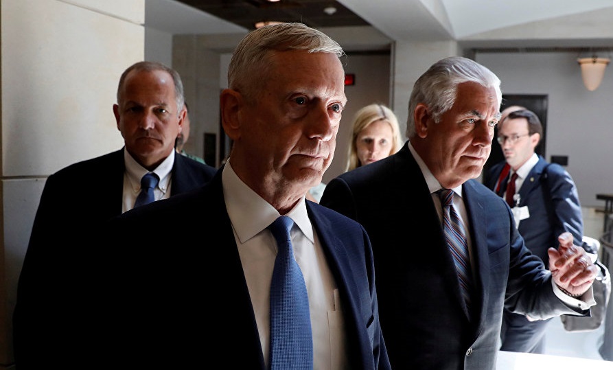 ماذا حدث بين ترامب وماتيس قبل قرار الاستقالة؟