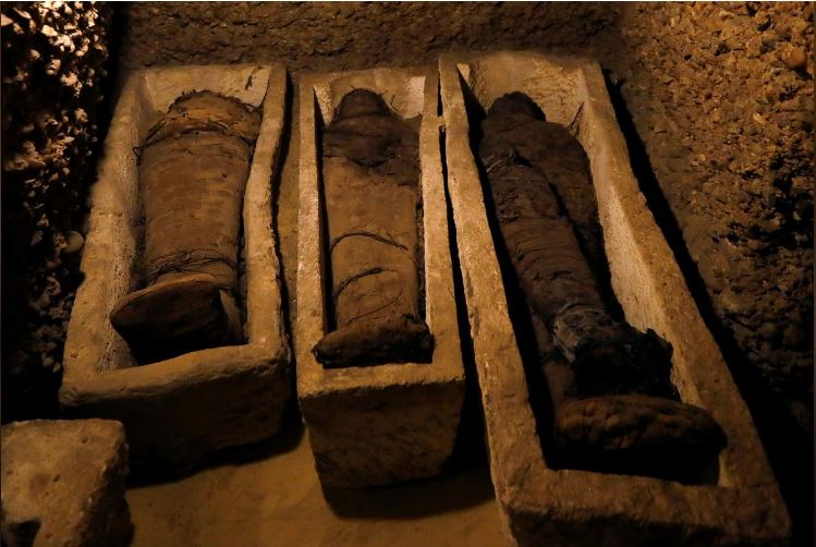 الكشف عن مقبرة فرعونية تضم 50 مومياء في مصر