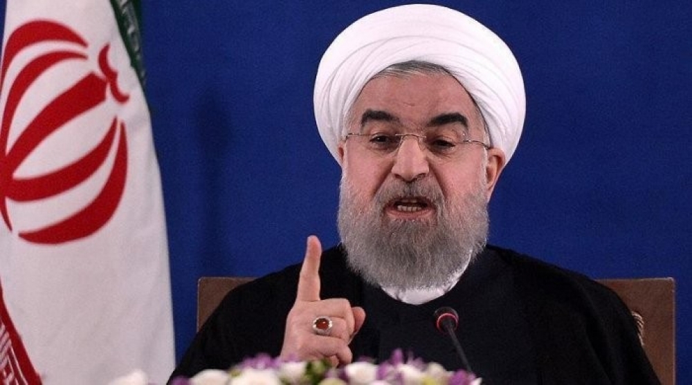 روحاني يهدد: الممرات المائية لن تكون امنة اذا انخفضت صادراتنا النفطية