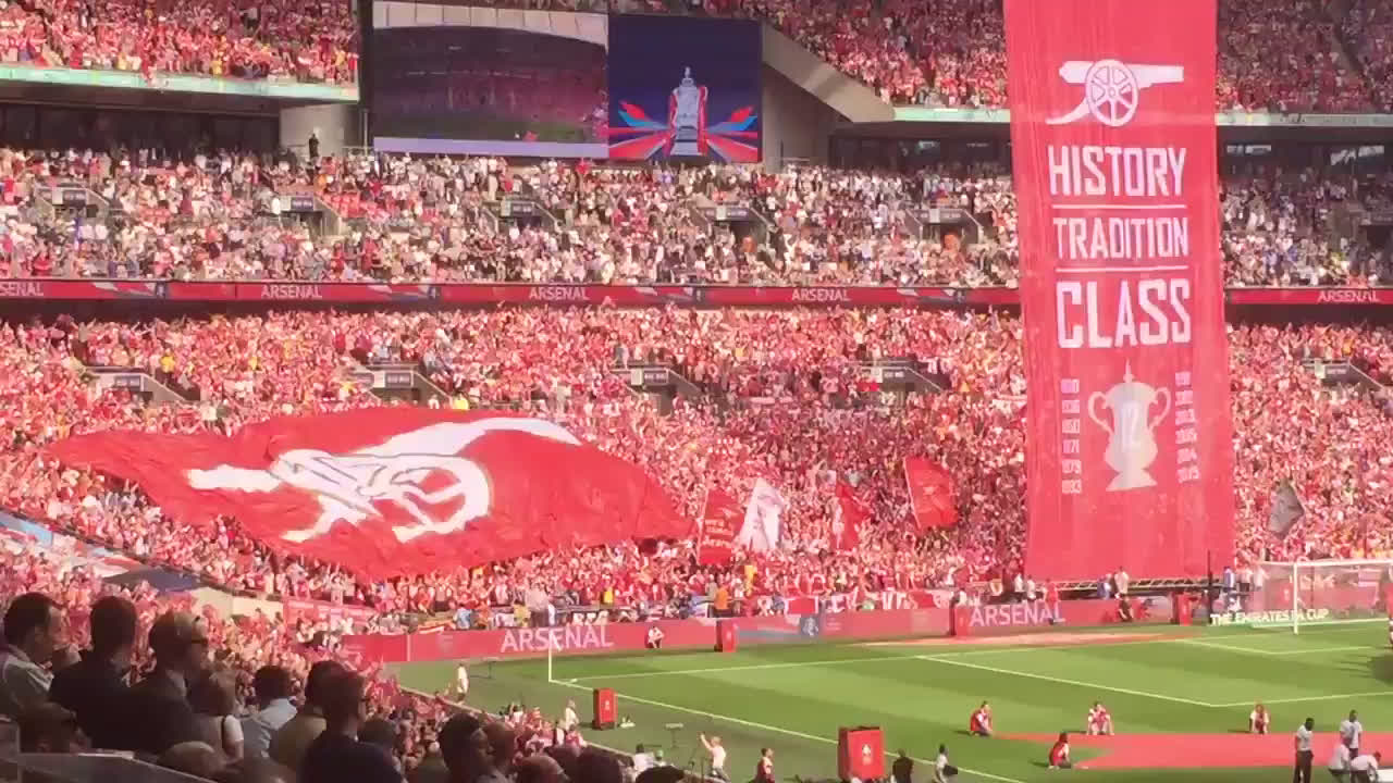 جماهير ارسنال تقدم طلبا لنقل مباراة نهائي الدوري الاوروبي الى لندن