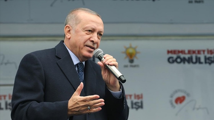 اردوغان يواصل هجومه علی السيسي وقادة الاتحاد الاوروبي