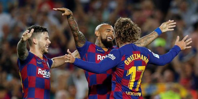 برشلونة يحقق فوزا كبيرا على ريال بيتيس في ثاني مبارياته بالدوري