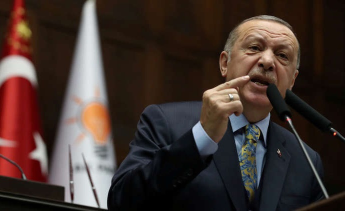 أردوغان يعلق على الهجوم الذي استهدف قاعدة تركية في دهوك