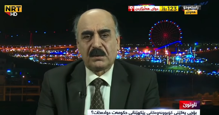قيادي في الاتحاد: لا موعد لتشكيل حكومة الاقليم