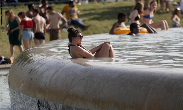 موجة حر تضرب اوروبا وتسجل أرقاما قياسية في فرنسا وألمانيا