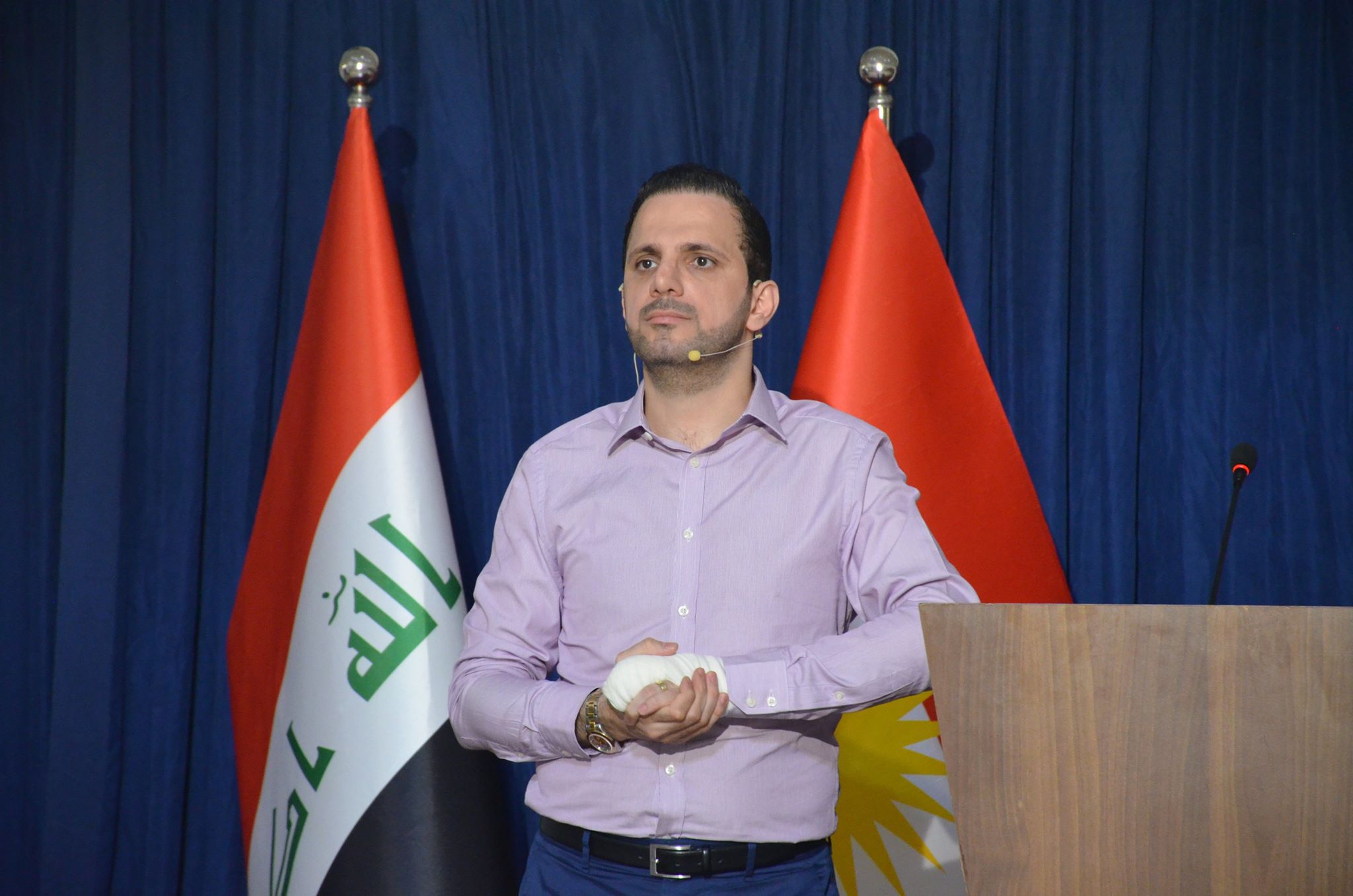 أول صورة لشاسوار عبدالواحد بعد الإفراج عنه