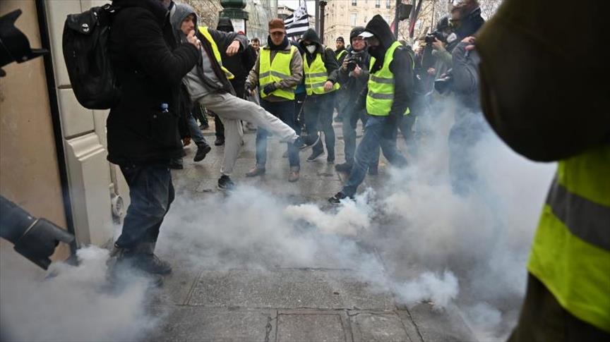 الشرطة الفرنسية تعلن عن الحصيلة النهائية لضحايا مظاهرات السترات الصفراء
