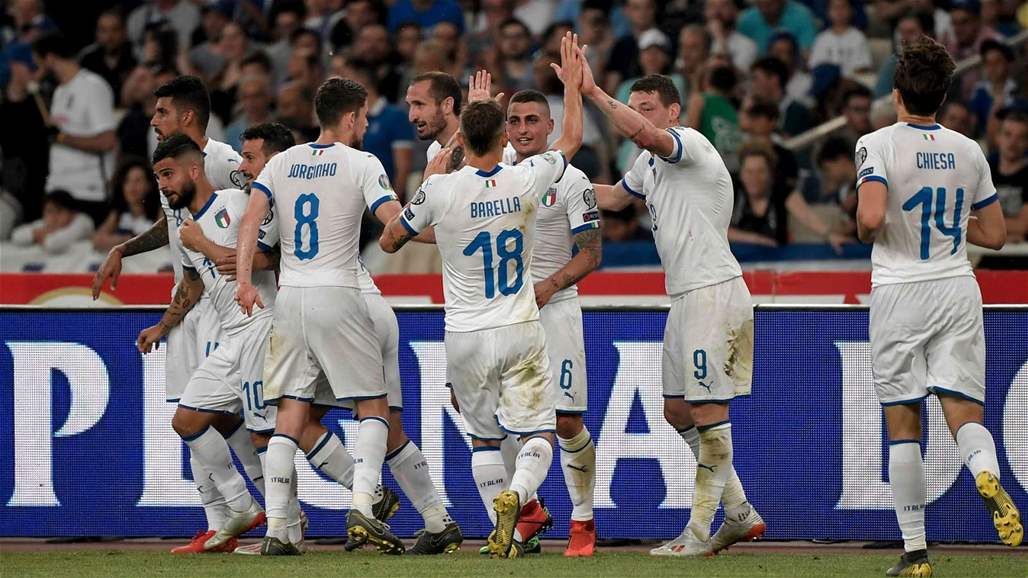 فوز إيطاليا وسقوط لفرنسا في تصفيات أمم أوروبا 2020