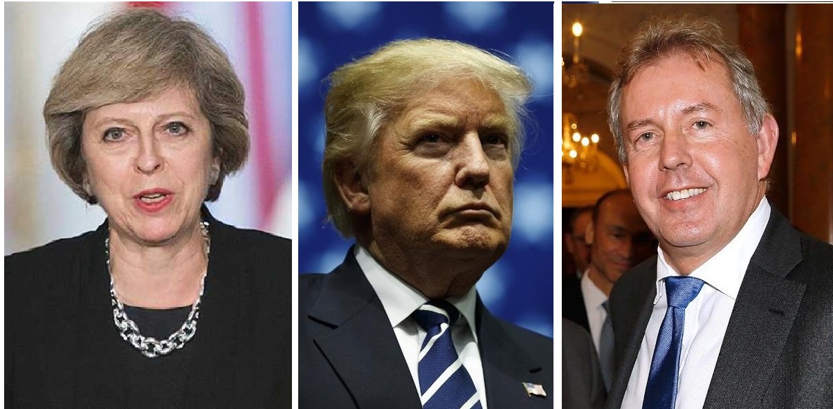 ترمب: سعيد بمغادرة ماي.. ولن نتعامل مع السفير البريطاني