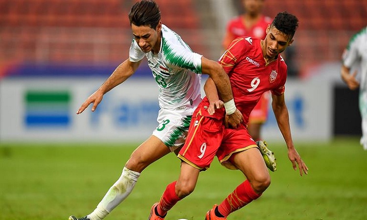 العراق يتعادل مع البحرين في بطولة آسيا تحت 23 عاما