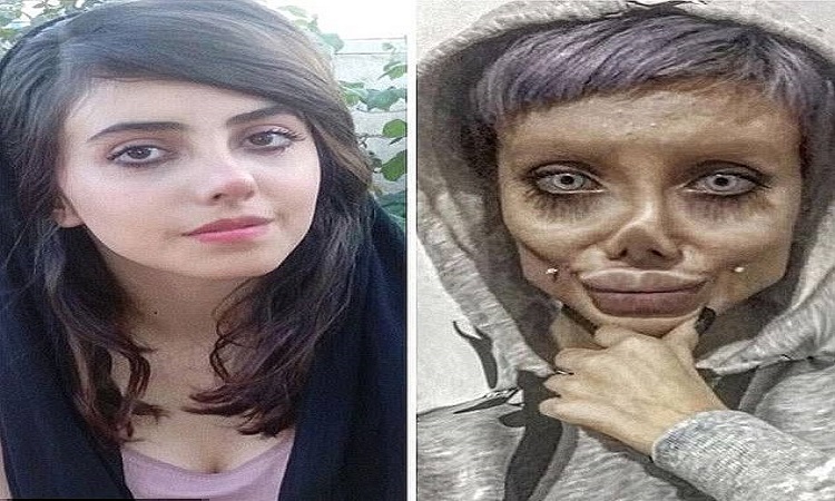 إيران تقضي بسجن 'أنجيلنا جولي الزومبي' لمدة 10 سنوات