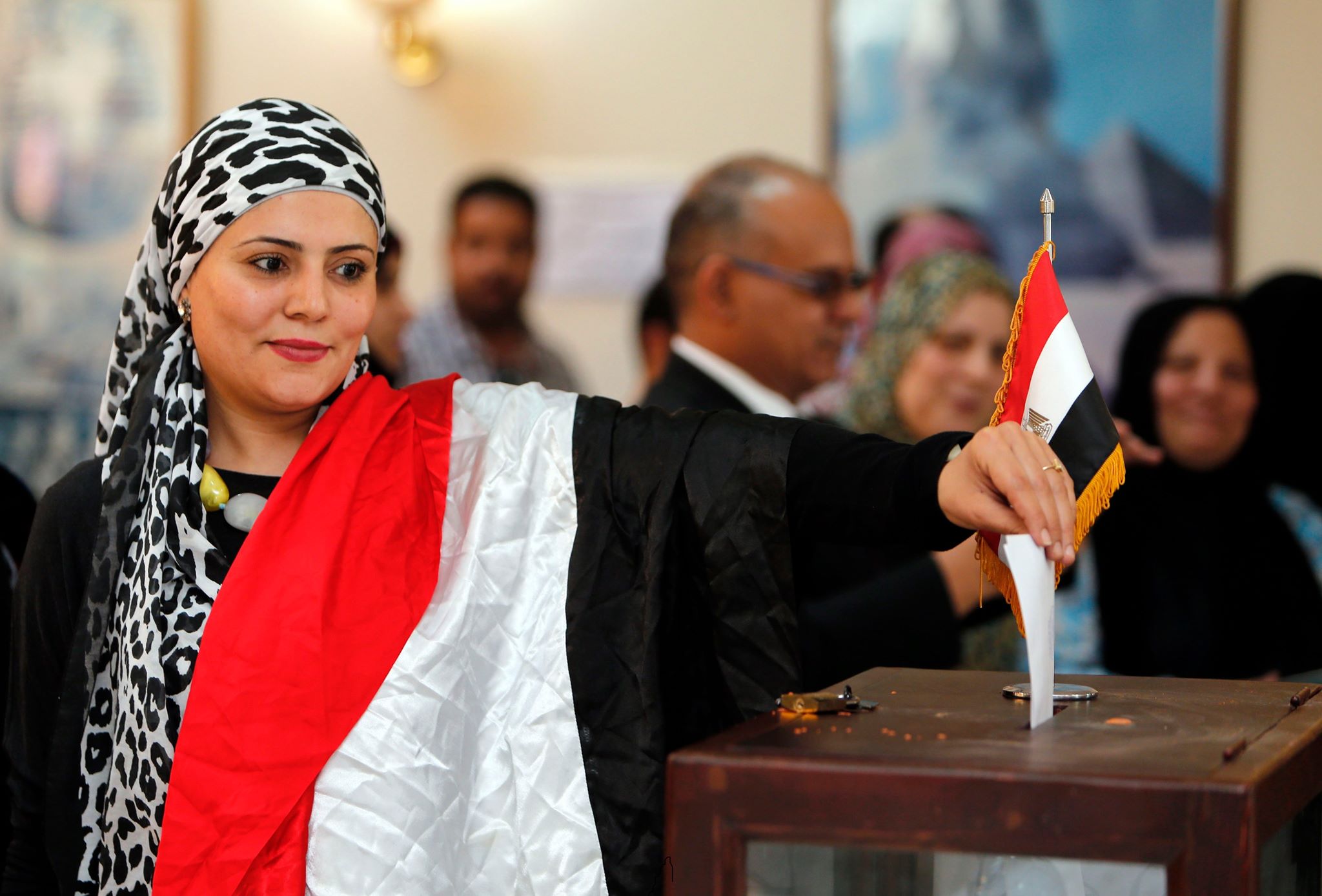 المصريون يدلون بأصواتهم لتشكيل مجلس الشيوخ