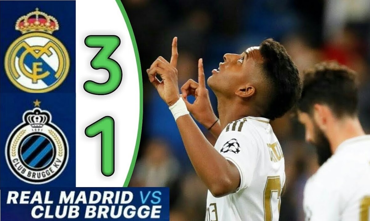 بالفيديو.. الريال يتغلب على كلوب بروج (3-1) في دوري الابطال