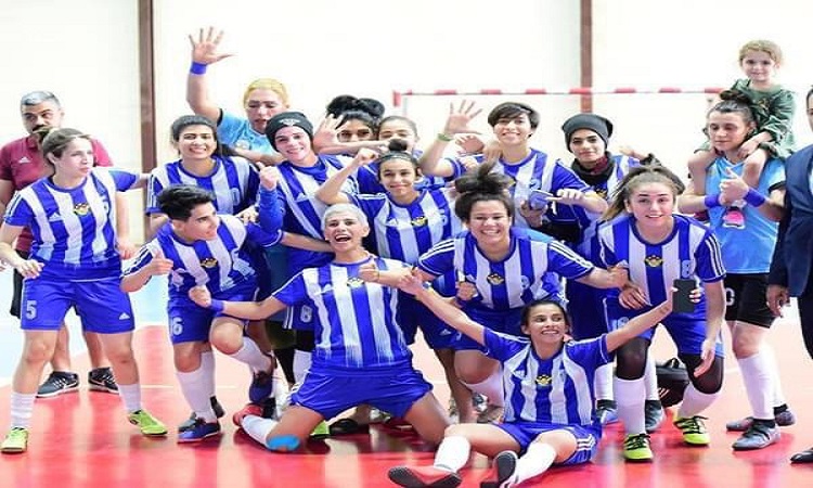 الفريق النسوي للقوة الجوية يتوج بلقب الدوري العراقي لكرة الصالات