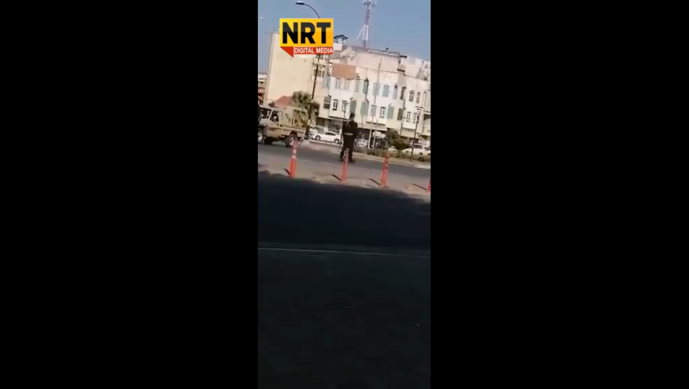 السلطات الامنية في اربيل تحاول انهاء التظاهرات بالقوة (فيديو)