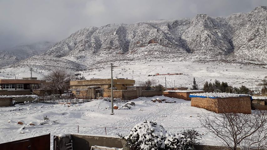 بالصور.. تساقط الثلوج في أغلب مناطق إقليم كردستان 