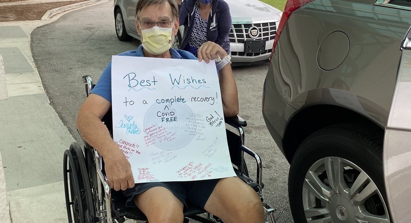 سر شفاء أميركي بعد إصابته بكورونا رغم انه مريض بسرطان الرئة 