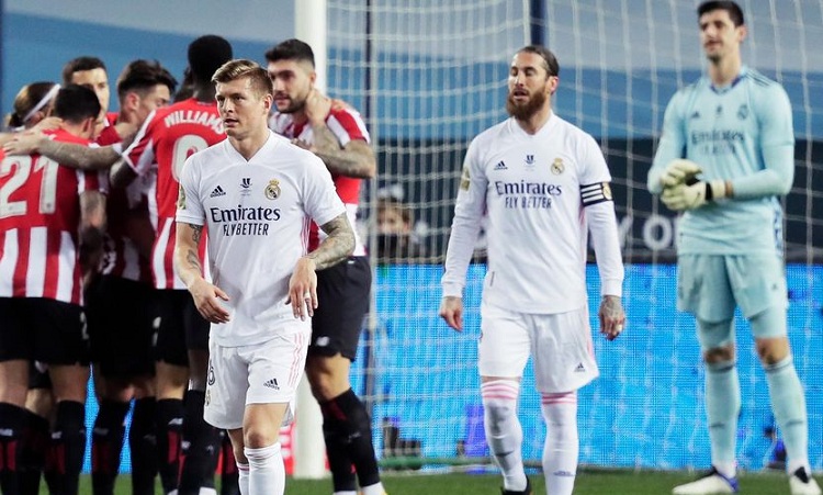 ريال مدريد يودع منافسات كأس السوبر الاسباني بخسارته امام بيلباو (فيديو)