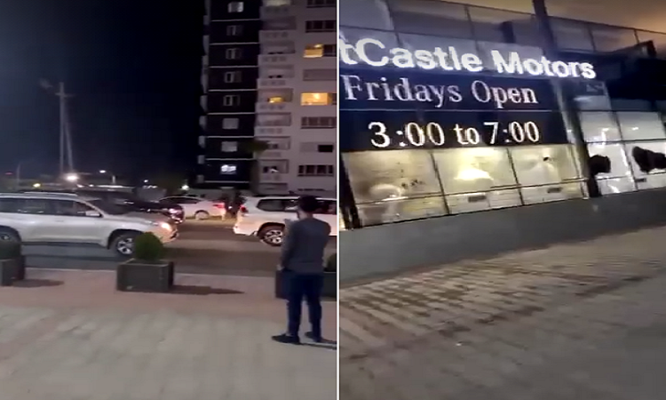 سقوط صواريخ في حي وزيران باربيل