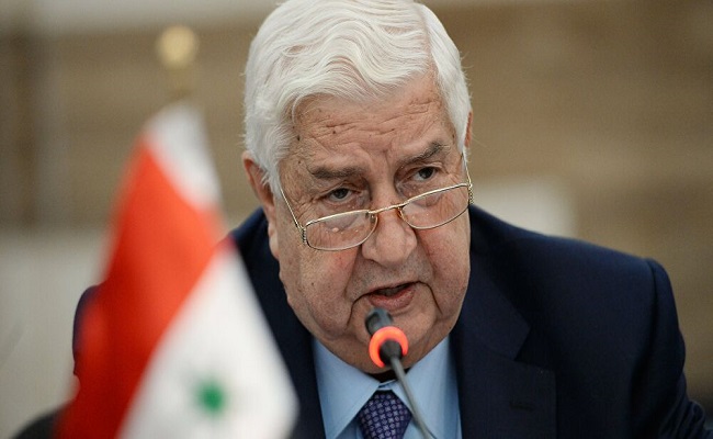 وفاة وزير الخارجية السوري وليد المعلم
