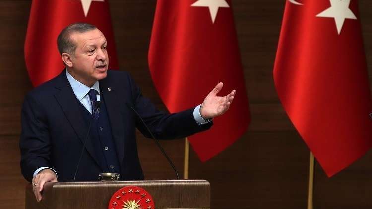 أردوغان يقترح إنشاء منطقة آمنة شرق الفرات باستخدام عائدات النفط السوري