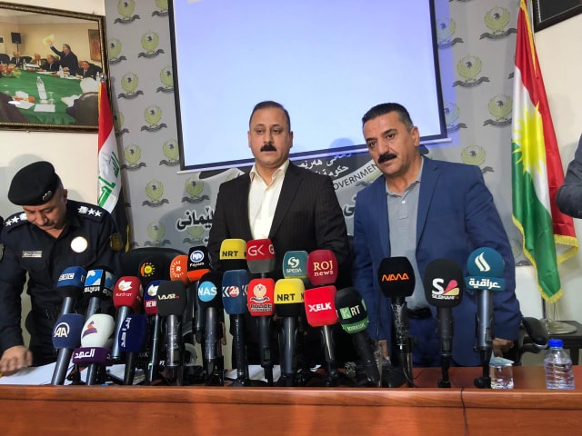 شرطة السليمانية تكشف تفاصيل مقتل باباني وعائلته (صور)
