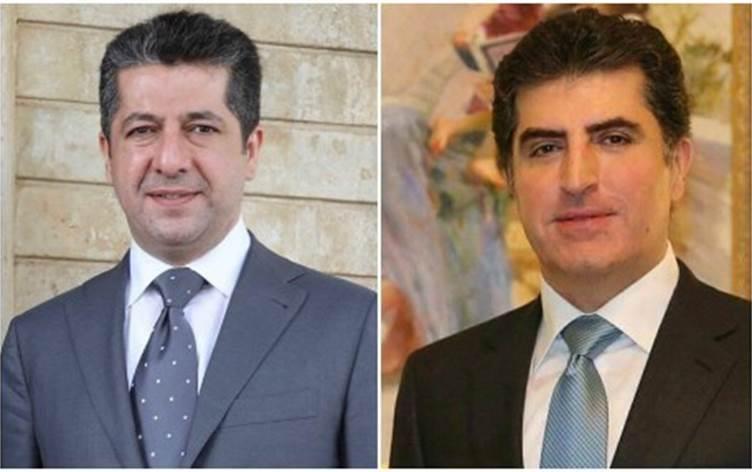 رئيسي الحكومة والاقليم يصدران بيانا حول حرق مقر الديمقراطي الكوردستاني في بغداد