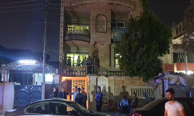 مسلحون يطلقون النار على مقرين للاتحاد الوطني الكردستاني في اربيل
