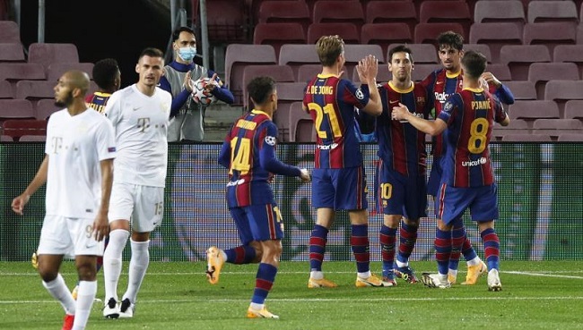 برشلونة يحقق فوزا كبيرا بافتتاح الجولة الأولى من دور المجموعات لدوري أبطال أوروبا