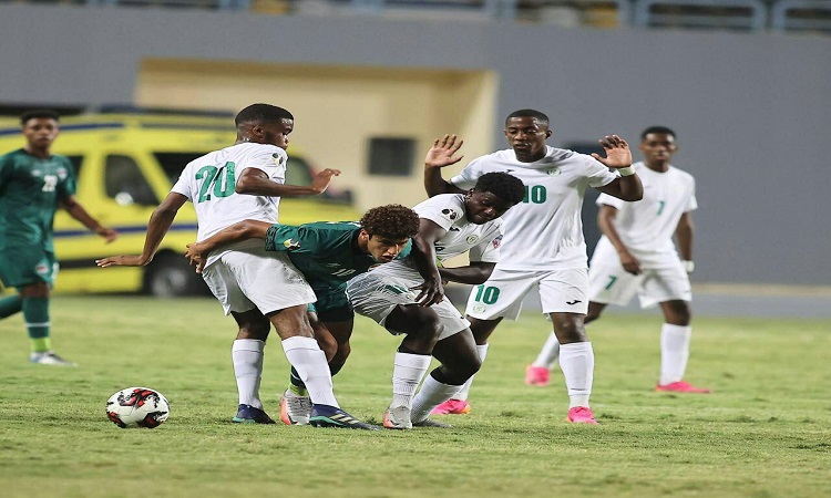 المنتخب العراقي للشباب يستهل مشواره في بطولة كاس العرب بخسارة امام جزر القمر