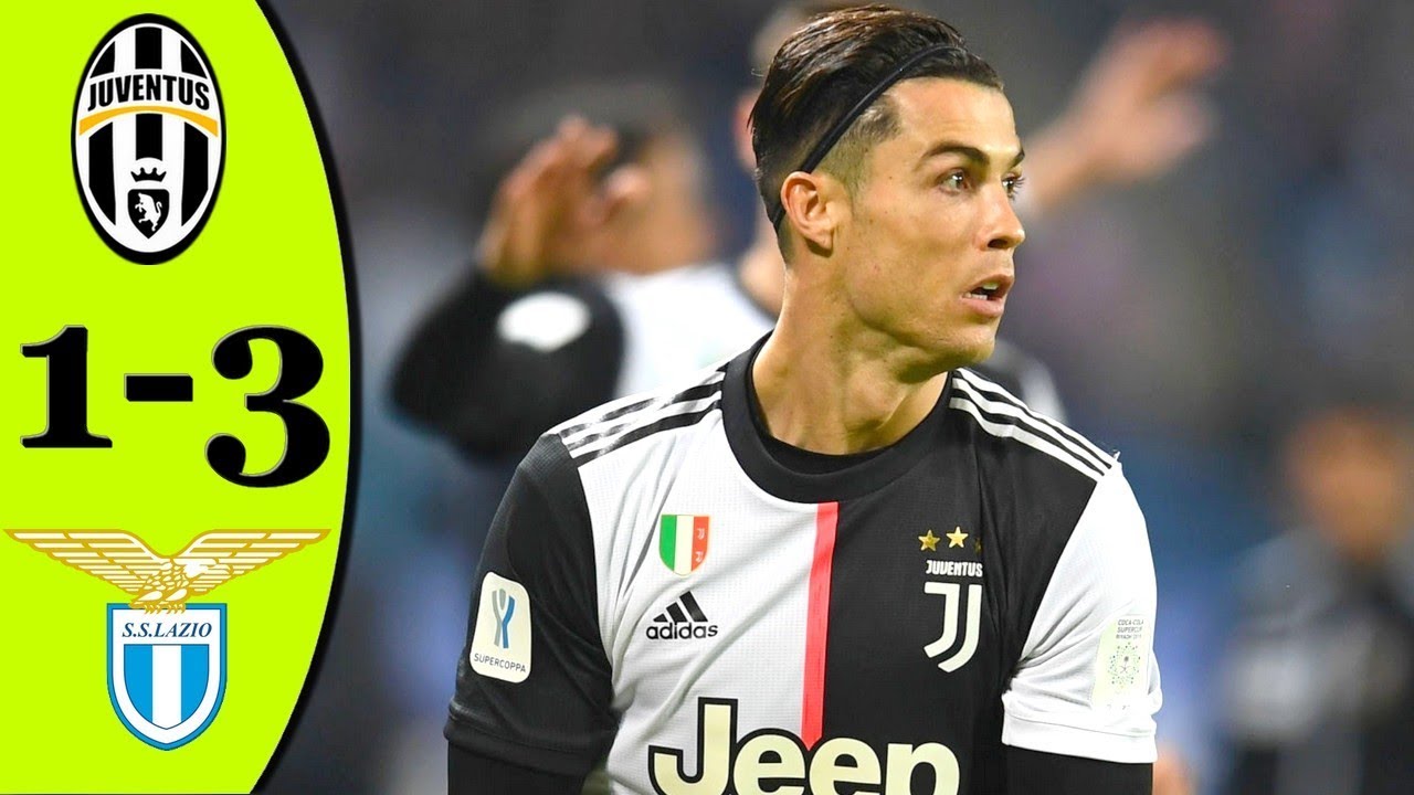 لاتسيو يقسو على يوفنتوس بثلاثية ويحرز لقب كأس السوبر الايطالي (فيديو)