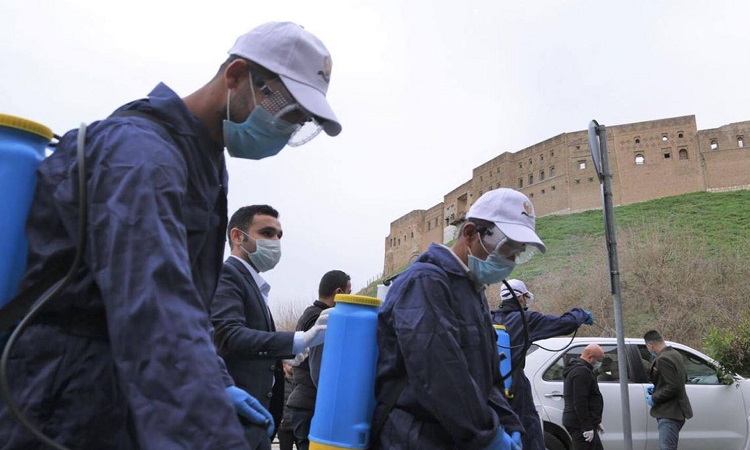 أربيل تسجل حالة جديدة بعد 12 يوما بدون إصابات بكورونا