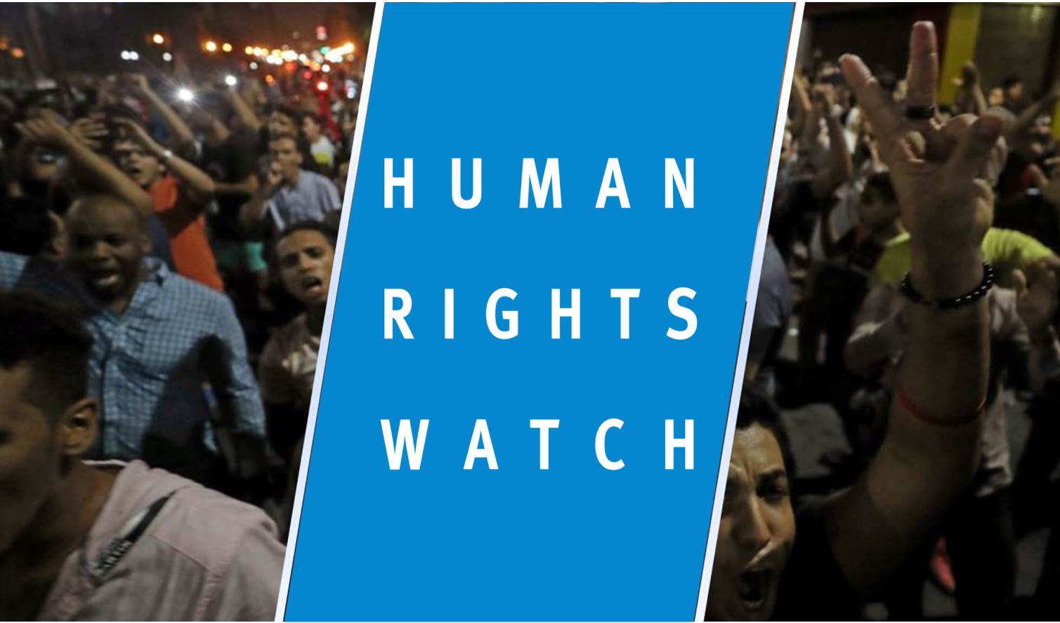 هيومن رايتس: توقيف 2000 شخص بعد التظاهرات الاخيرة في مصر