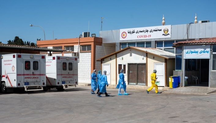 صحة الإقليم تعلن الموقف الوبائي اليومي لجائحة كورونا 