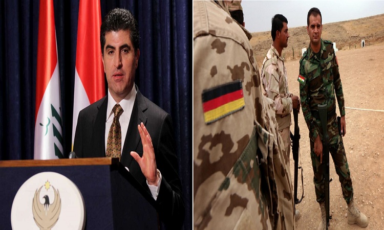 بارزاني يعلق على تمديد مهام القوات الألمانية في العراق