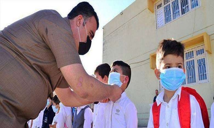 تربية إقليم كوردستان تعلن إصابة عدد كبير من الطلبة  بكورونا
