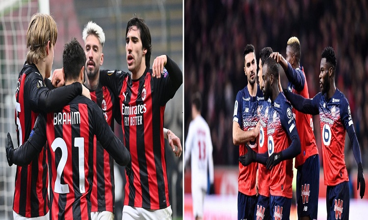 ميلان الإيطالي وليل الفرنسي يتأهلان سويا للدور الـ32 بالدوري الأوروبي (فيديو)