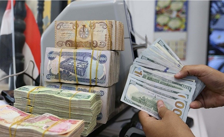 الدولار يرتفع أمام الدينار العراقي في الاسواق العراقية