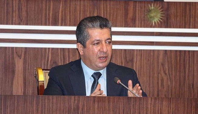 بارزاني يكشف حجم الديون المترتبة على الإقليم
