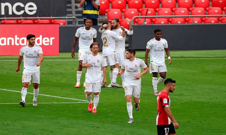 راموس يقود ريال مدريد لفوز صعب أمام بيلباو (فيديو)