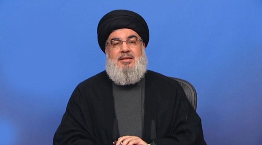 في خطاب سابق.. نصر الله رسم سيناريو لتفجير نووي شبيه لما حدث في مرفأ بيروت (فيديو)