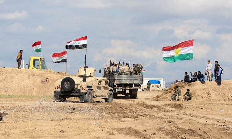 التحالف الدولي يتحدث عن تعاون مشترك بين الجيش العراقي والبيشمركة بمناطق النزاع