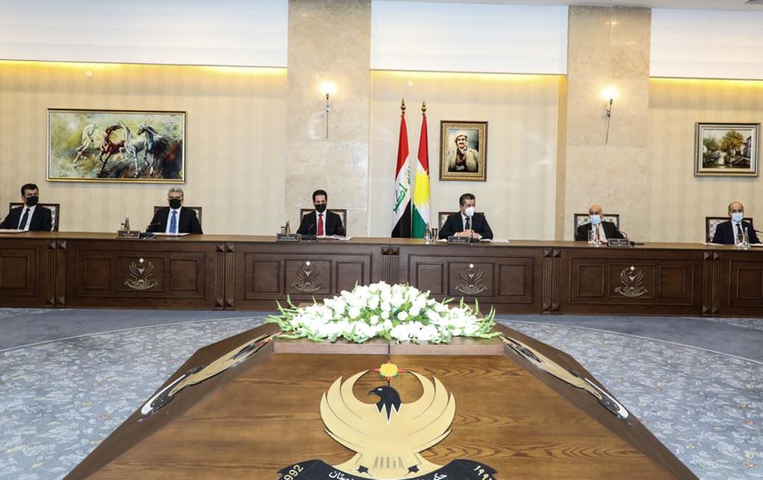 حكومة إقليم كوردستان تبحث تنظيم توزيع الرواتب في ضوء ما تدفعه بغداد شهريا
