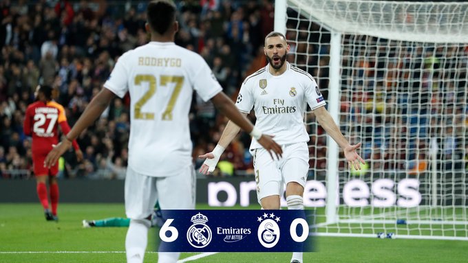 بالفيديو.. ريال مدريد يمطر شباك غالطة سراي بـ6 اهداف