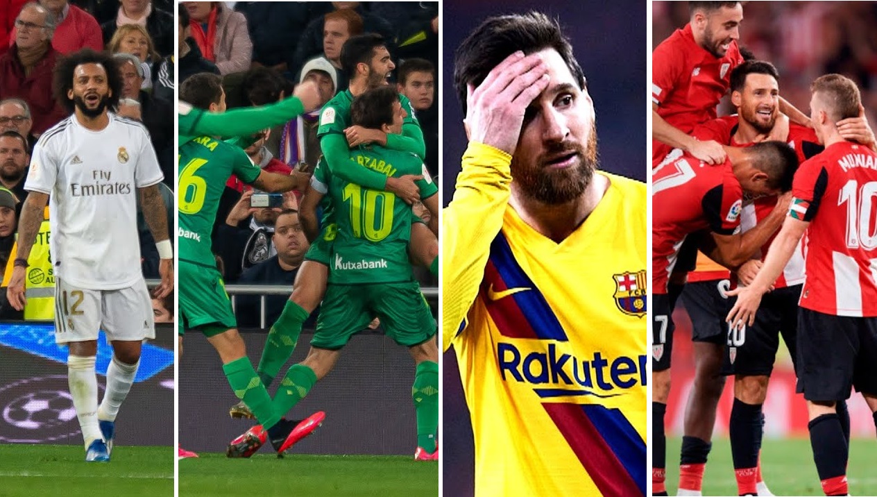 بالفيديو.. ريال مدريد وبرشلونة يودعان بطولة كأس ملك اسبانيا