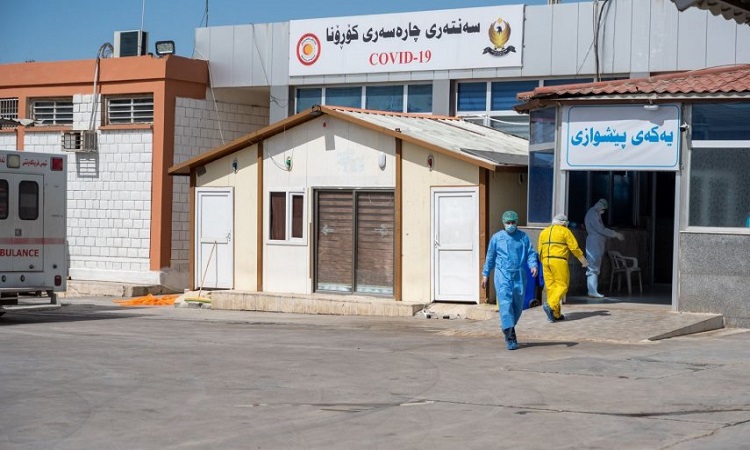 إقليم كوردستان يعلن الموقف الوبائي لجائحة كورونا