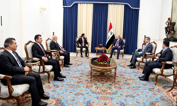 الوفد الكوردي يعلن نتائج زيارته الى بغداد
