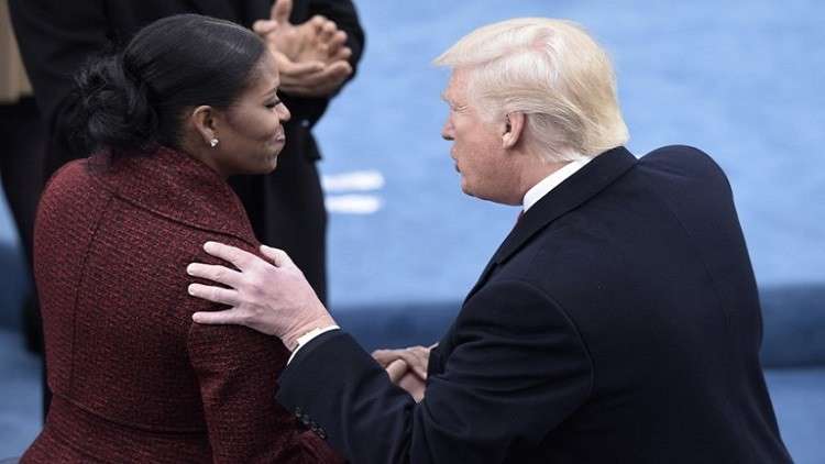 سجال بين ترامب وميشيل أوباما